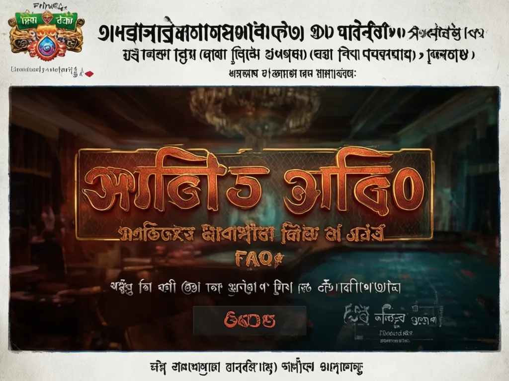 FAQ বিঙ্গো
